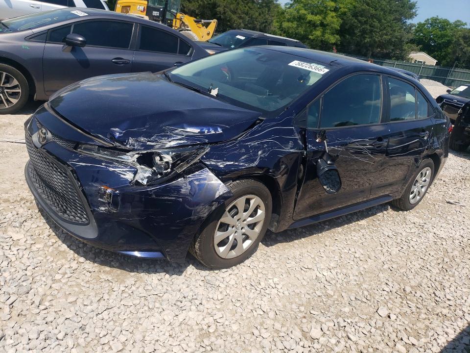 2020 Toyota Corolla VIN 5YFEPRAE1LP067667 COPART salvage auction — FRONT END, Tn - Salvage Certificate, sold $5,100 on 2026-07-28 (photo 1)