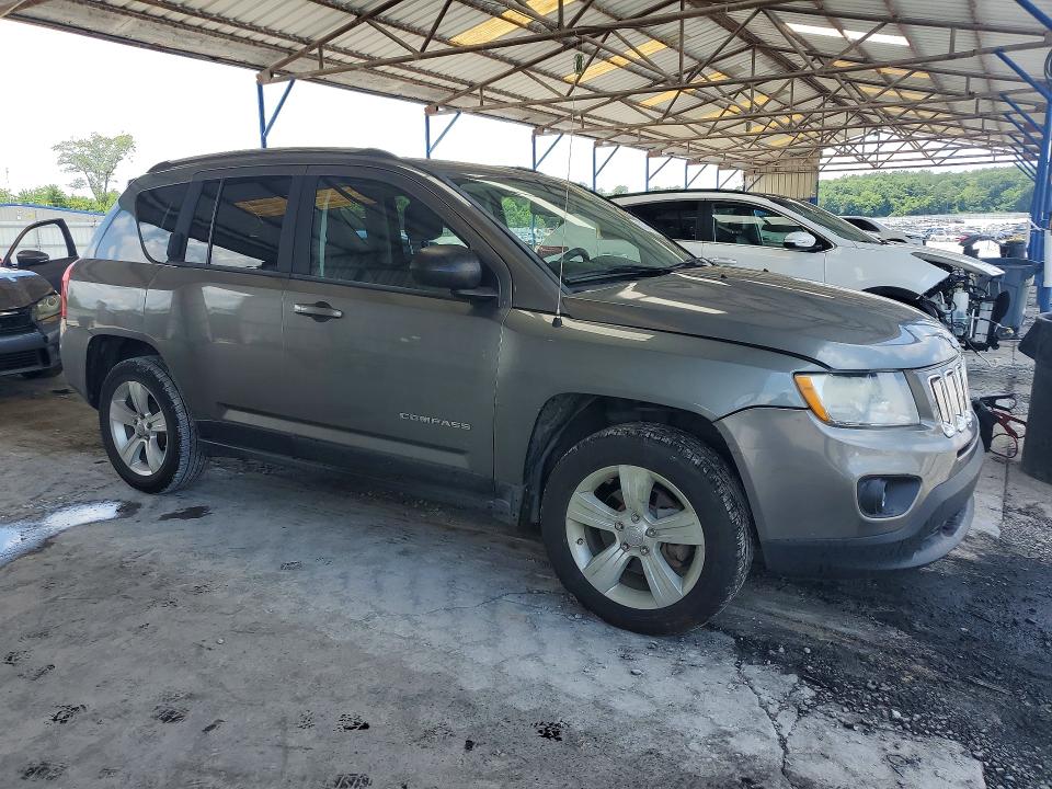 2012 Jeep Compass VIN 1C4NJCBA8CD634518 COPART salvage auction — FRONT END, Ga - Cert Of Title-Salvage, sold $1,050 on 2026-07-09 (photo 4)