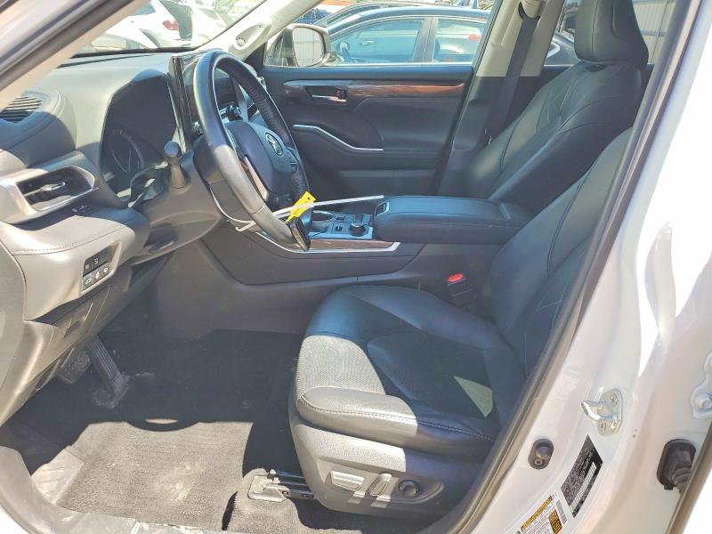 2020 Toyota Highlander VIN 5TDFZRBH3LS021577 COPART salvage auction — FRONT END, Ia - Cert Of Title-Salvage Title, sold $15,600 on 2026-07-22 (photo 7)