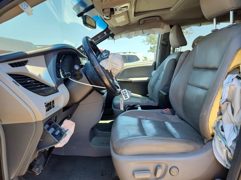 2015 Toyota Sienna VIN 5TDYK3DC0FS608951 COPART salvage auction — FRONT END, Ca - Salvage Certificate, sold $1,950 on 2026-07-07 (photo 7)