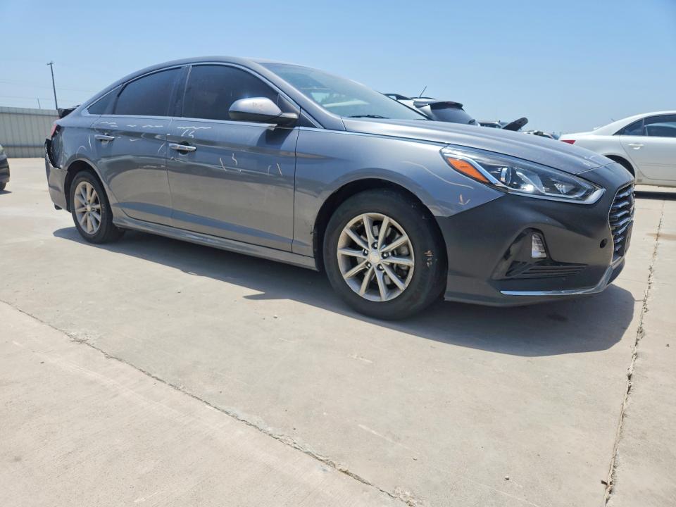 2019 Hyundai Sonata VIN 5NPE24AF6KH765391 COPART salvage auction — REAR END, Tx - Salvage Vehicle Title, sold $1,800 on 2026-07-09 (photo 4)
