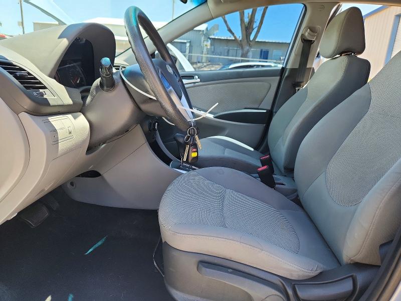 2013 Hyundai Accent VIN KMHCT5AE6DU082533 COPART salvage auction — REAR END, Nm - Cert Of Title-Salvage, sold $1,250 on 2026-07-13 (photo 7)