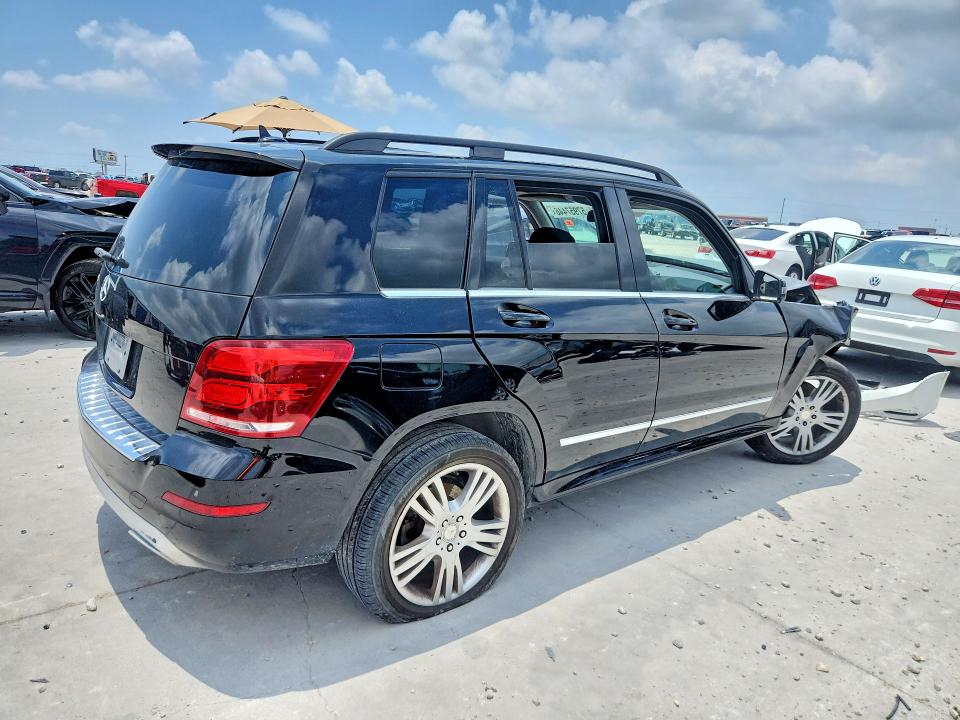2015 Mercedes-benz Glk-class VIN WDCGG5HB4FG375445 COPART salvage auction — FRONT END, Tx - Certificate Of Title, sold $1,700 on 2026-07-17 (photo 3)