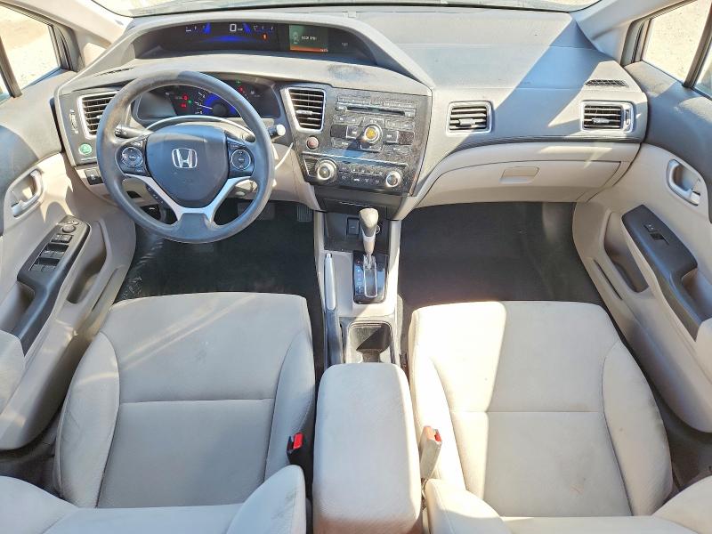 2013 Honda Civic VIN 19XFB2F56DE215379 COPART salvage auction — REAR END, Ca - Salvage Certificate, sold $2,950 on 2026-07-02 (photo 8)