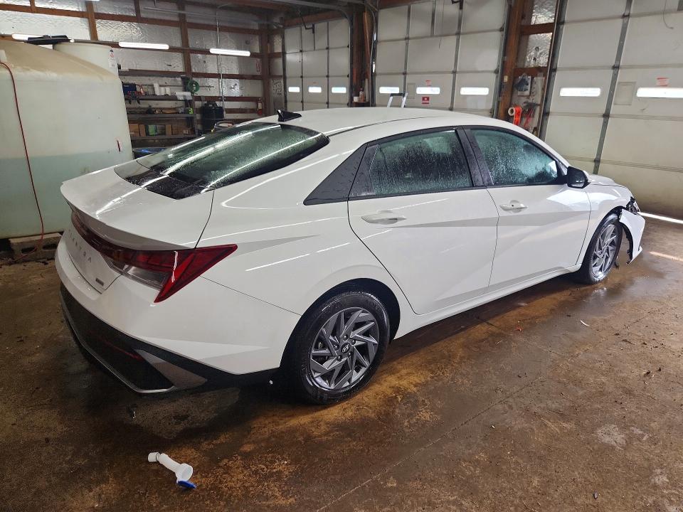 2026 Hyundai Elantra VIN KMHLM4DJ9TU182981 COPART salvage auction — FRONT END, MI - CERTIFICATE OF TITLE, sold $13,900 on 2026-07-15 (photo 3)