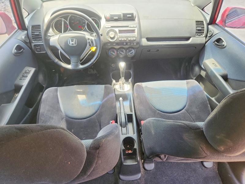 2008 Honda Fit VIN JHMGD38638S012803 COPART salvage auction — FRONT END, TN - SALVAGE CERTIFICATE, sold $450 on 2026-07-09 (photo 8)