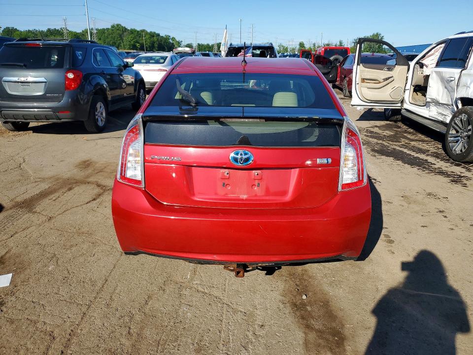 2014 Toyota Prius VIN JTDKN3DU2E0358460 COPART salvage auction — FRONT END, Mi - Certificate Of Title, sold $1,550 on 2026-07-10 (photo 6)