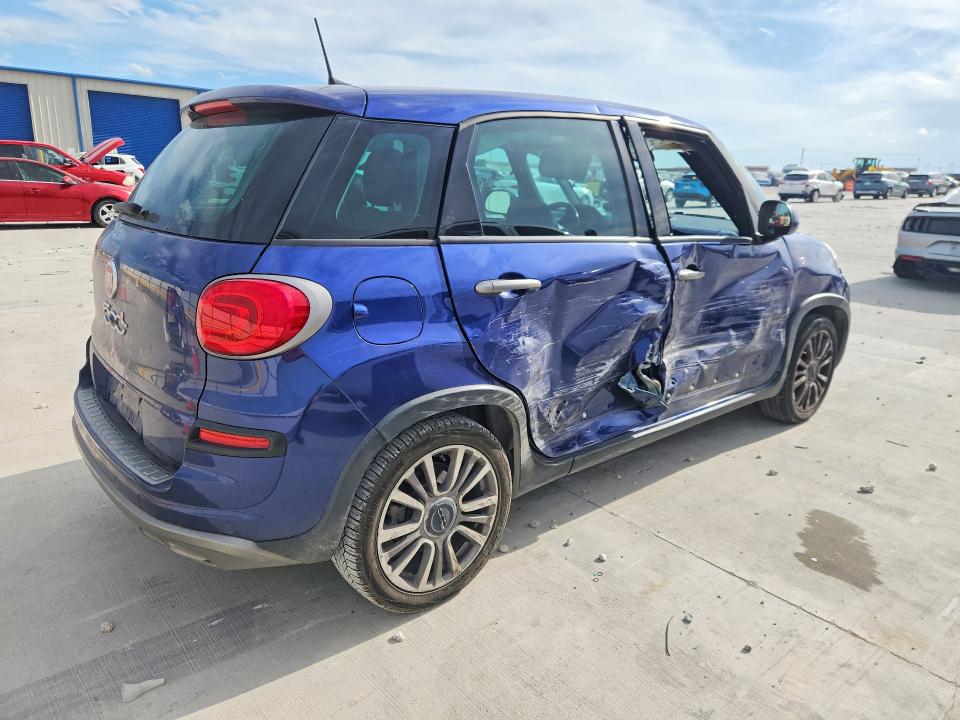 2019 Fiat 500 VIN ZFBNFADH8KZ041701 COPART salvage auction — SIDE, Tx - Salvage Vehicle Title, sold $1,050 on 2026-08-14 (photo 3)