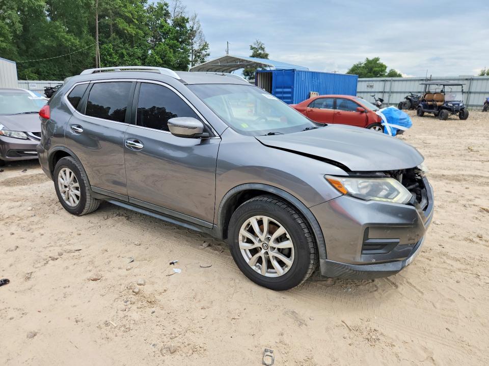 2017 Nissan Rogue VIN KNMAT2MT1HP505687 COPART salvage auction — FRONT END, Fl - Cert Of Title Slvg Rebuildable, sold $2,150 on 2026-07-10 (photo 4)