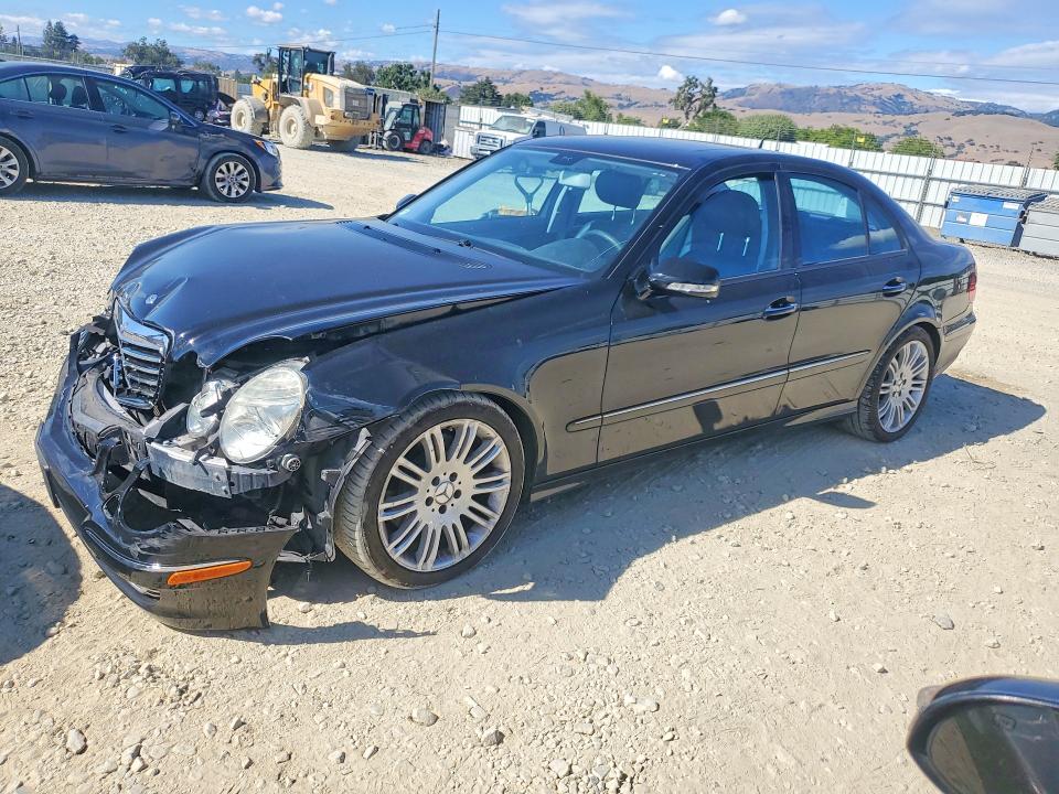2007 Mercedes-benz E-klasse VIN WDBUF56X07B125305 COPART salvage auction — FRONT END, Ca - Salvage Certificate, sold $225 on 2026-07-09 (photo 1)