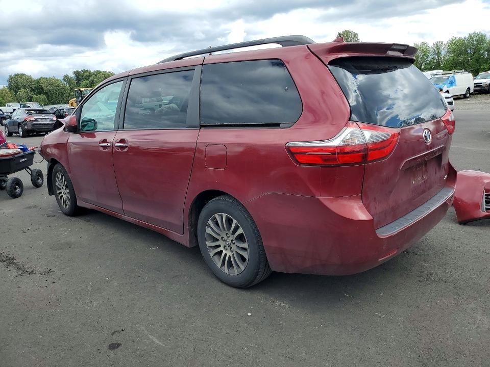 2020 Toyota Sienna VIN 5TDYZ3DCXLS068077 COPART salvage auction — FRONT END, Or - Salvage Title Certificate, sold $475 on 2026-07-27 (photo 2)