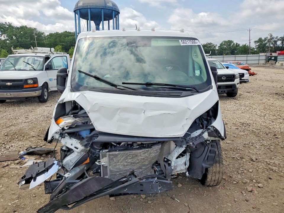 2024 Ram Promaster 3500 VIN 3C6MRVWG7RE154807 COPART salvage auction — FRONT END, Il - Junking Cert Of A Vehicle, sold $9,600 on 2026-07-29 (photo 5)