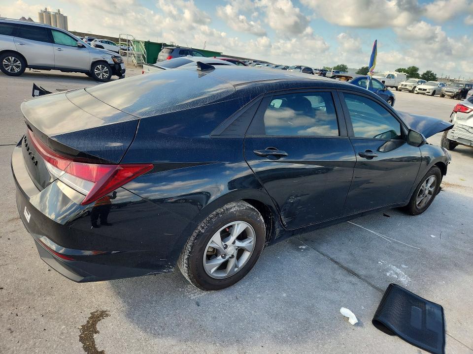 2021 Hyundai Elantra VIN 5NPLL4AG8MH016348 COPART salvage auction — FRONT END, La - Cert Of Title-Salvage, sold $2,100 on 2026-07-08 (photo 3)