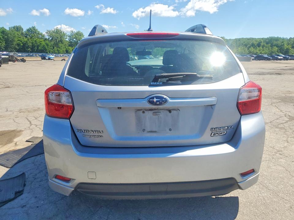 2016 Subaru Impreza VIN JF1GPAP69G8227487 COPART salvage auction — FRONT END, NY - MV-907A SALVAGE CERTIFICATE, sold $350 on 2026-07-02 (photo 6)