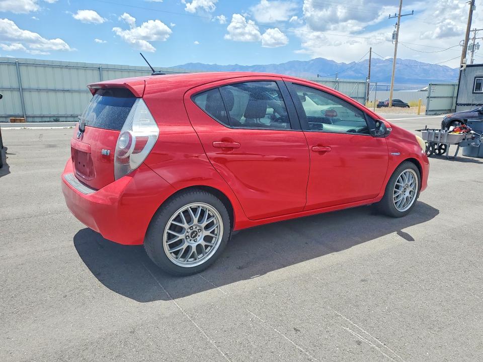 2012 Toyota VIN JTDKDTB37C1004857 COPART salvage auction — SIDE, Ut - Salvage Certificate, sold $2,350 on 2026-07-31 (photo 3)