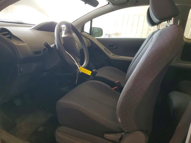 2010 Toyota Yaris VIN JTDJT4K37A5296164 COPART salvage auction — FRONT END, TX - SALVAGE VEHICLE TITLE, sold $650 on 2026-07-24 (photo 7)