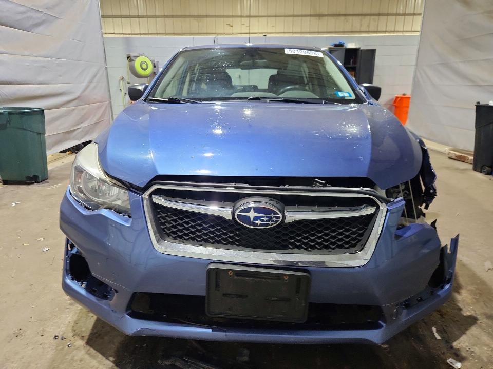 2016 Subaru Impreza VIN JF1GPAA6XG8218094 COPART salvage auction — FRONT END, Nh - Cert Of Title-Salvage, sold $90 on 2026-07-28 (photo 5)