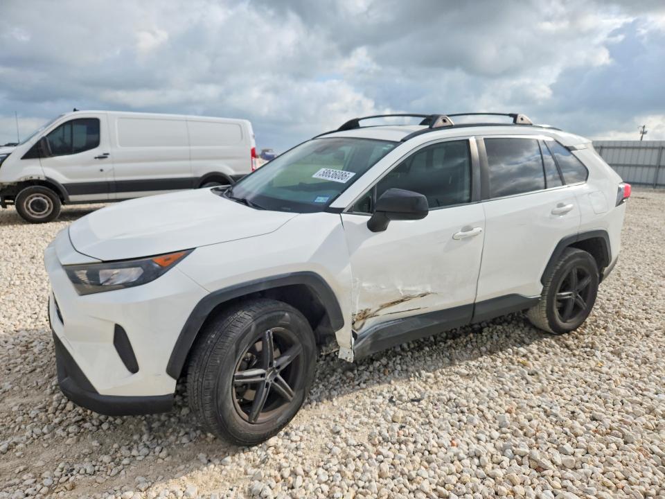 2019 Toyota Rav 4 VIN JTMH1RFV8KJ010571 COPART salvage auction — FRONT END, Tx - Salvage Vehicle Title, sold $7,600 on 2026-07-31 (photo 1)