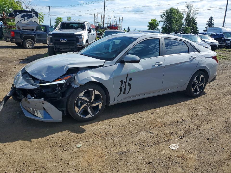 2023 Hyundai Elantra VIN KMHLN4AGXPU603473 COPART salvage auction — FRONT END, ON - PERMIT SALVAGE, sold $400 on 2026-07-28 (photo 1)