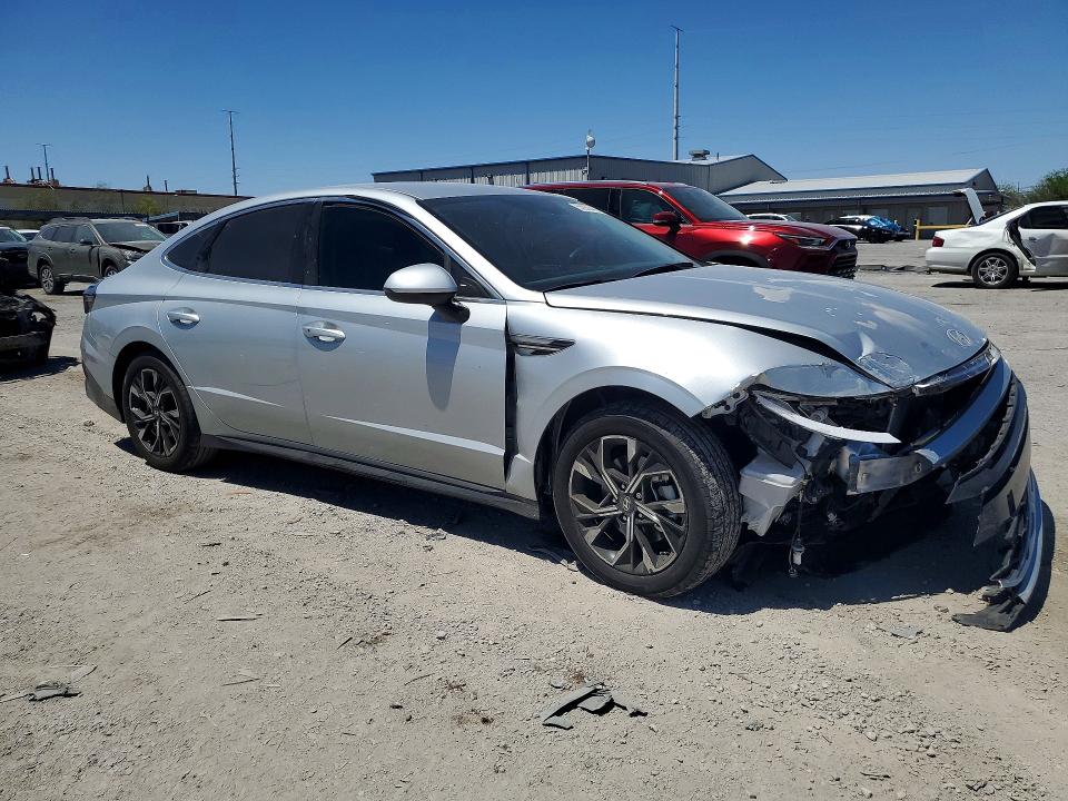 2024 Hyundai Sonata VIN KMHL64JA7RA408380 COPART salvage auction — FRONT END, Nv - Salvage Title, sold $5,400 on 2026-07-28 (photo 4)