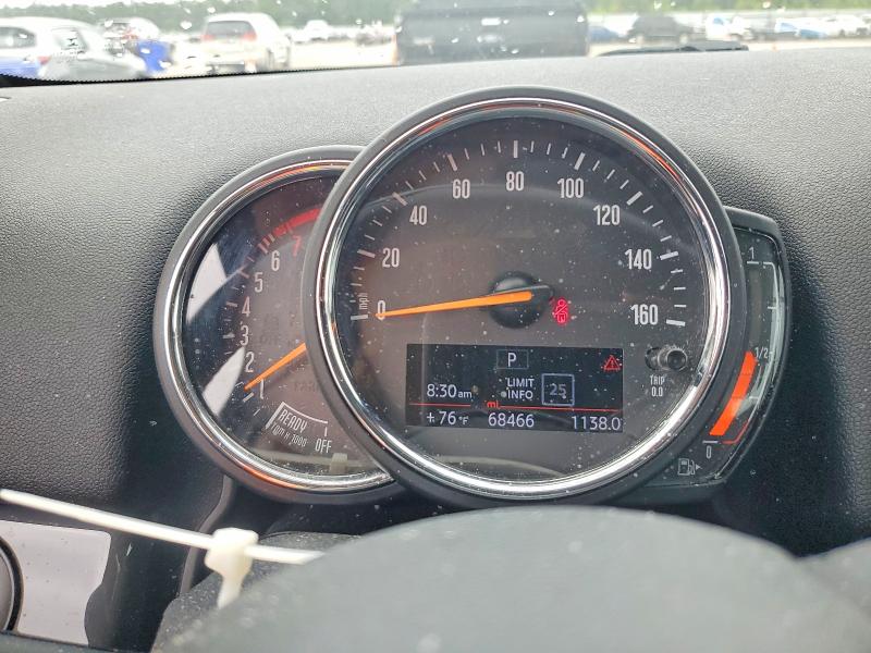 2020 Mini Cooper VIN WMZYW3C05L3L26443 COPART salvage auction — FRONT END, Sc - Cert Of Title-Salvage, sold $4,550 on 2026-08-03 (photo 9)
