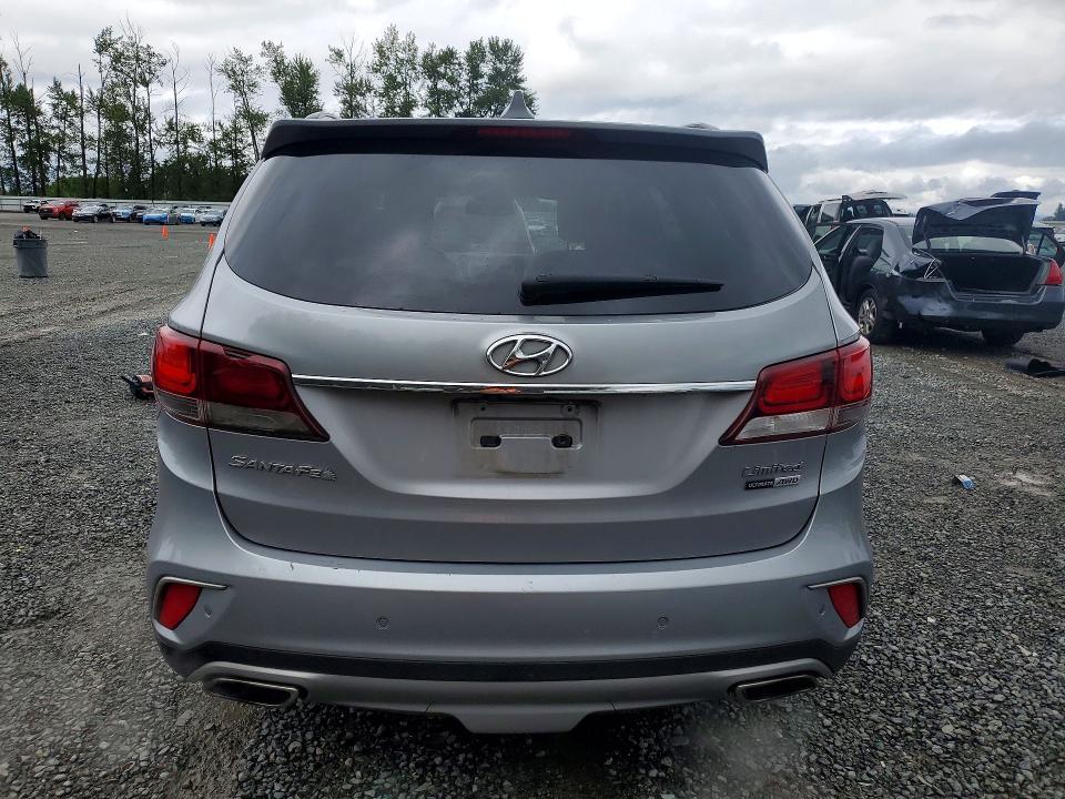 2017 Hyundai Santa fe VIN KM8SRDHF4HU238660 COPART salvage auction — MECHANICAL, Mt - Certificate Of Title, sold $2,700 on 2026-07-20 (photo 6)