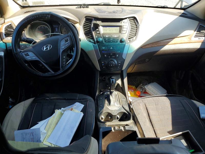 2013 Hyundai Santa fe VIN KM8SMDHF5DU014581 COPART salvage auction — FRONT END, NY - MV-907A SALVAGE CERTIFICATE, sold $1,200 on 2026-07-08 (photo 8)