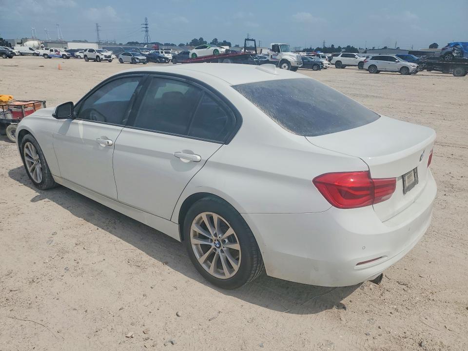 2016 BMW 3 series VIN WBA8E1G54GNT37406 COPART salvage auction — ALL OVER, Tx - Salvage Vehicle Title, sold $1,450 on 2026-07-31 (photo 2)