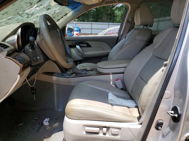 2012 Acura Mdx VIN 2HNYD2H3XCH503837 COPART salvage auction — ROOF, GA - CERT OF TITLE-SALVAGE, sold $275 on 2026-09-11 (photo 7)