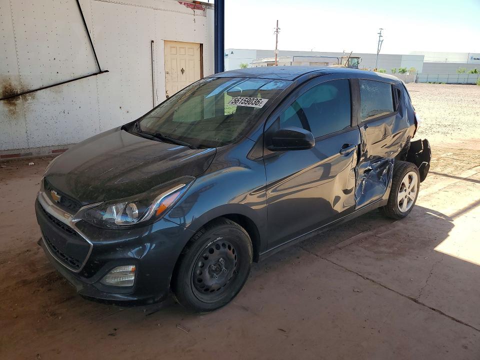 2021 Chevrolet Spark VIN KL8CB6SA4MC703467 COPART salvage auction — SIDE, Az - Cert Of Title - Salvage, sold $325 on 2026-07-28 (photo 1)