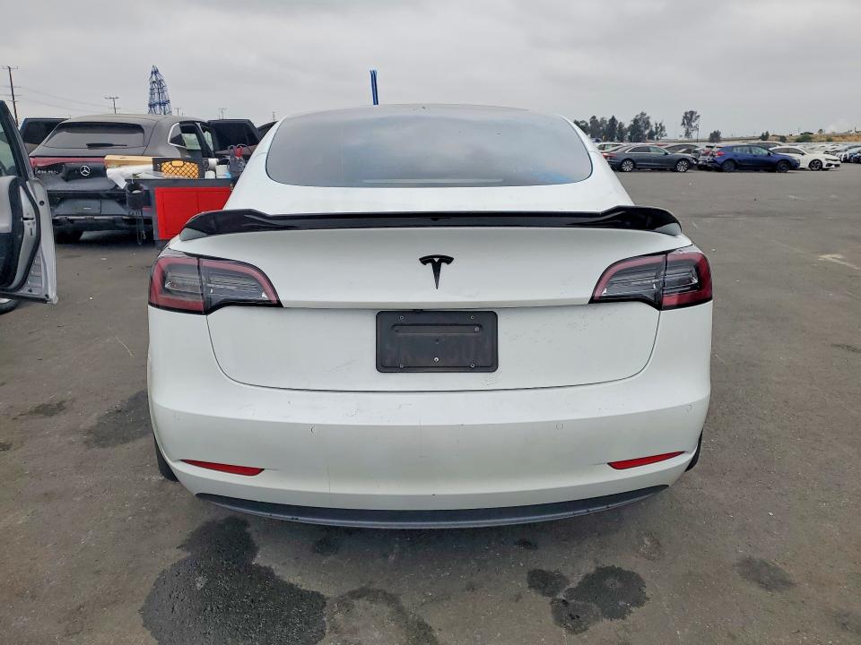 2021 Tesla VIN 5YJ3E1EA3MF094033 COPART salvage auction — FRONT END, Ca - Salvage Certificate, sold $3,500 on 2026-07-15 (photo 6)
