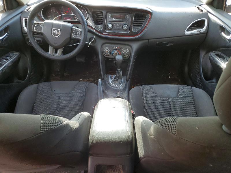 2016 Dodge Dart VIN 1C3CDFAA3GD683282 COPART salvage auction — FRONT END, Tx - Salvage Vehicle Title, sold $525 on 2026-07-10 (photo 8)