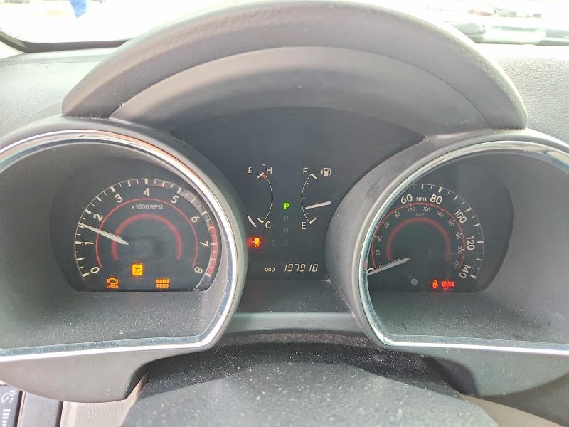 2010 Toyota Highlander VIN JTEZK3EH5A2104437 COPART salvage auction — FRONT END, Tx - Salvage Vehicle Title, sold $40 on 2026-07-28 (photo 9)