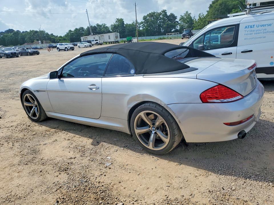 2010 BMW 6er VIN WBAEB5C54AC224650 COPART salvage auction — SIDE, Al - Cert Of Title-Salvage Title, sold $1,100 on 2026-07-21 (photo 2)