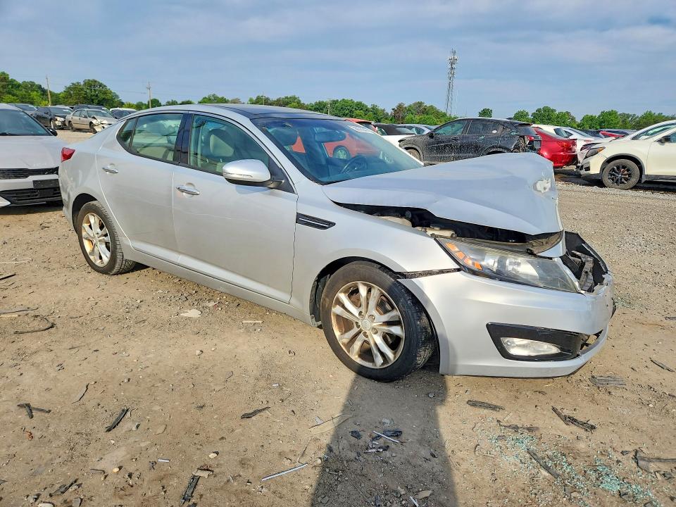 2012 Kia Optima VIN 5XXGN4A74CG060885 COPART salvage auction — FRONT END, Va - Cert Of Title - Salvage, sold $450 on 2026-07-15 (photo 4)