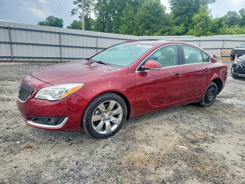 2016 Buick Regal VIN 2G4GS5GX9G9203635 COPART salvage auction — MECHANICAL, Salvage Title, sold $175 on 2026-07-29 (photo 1)