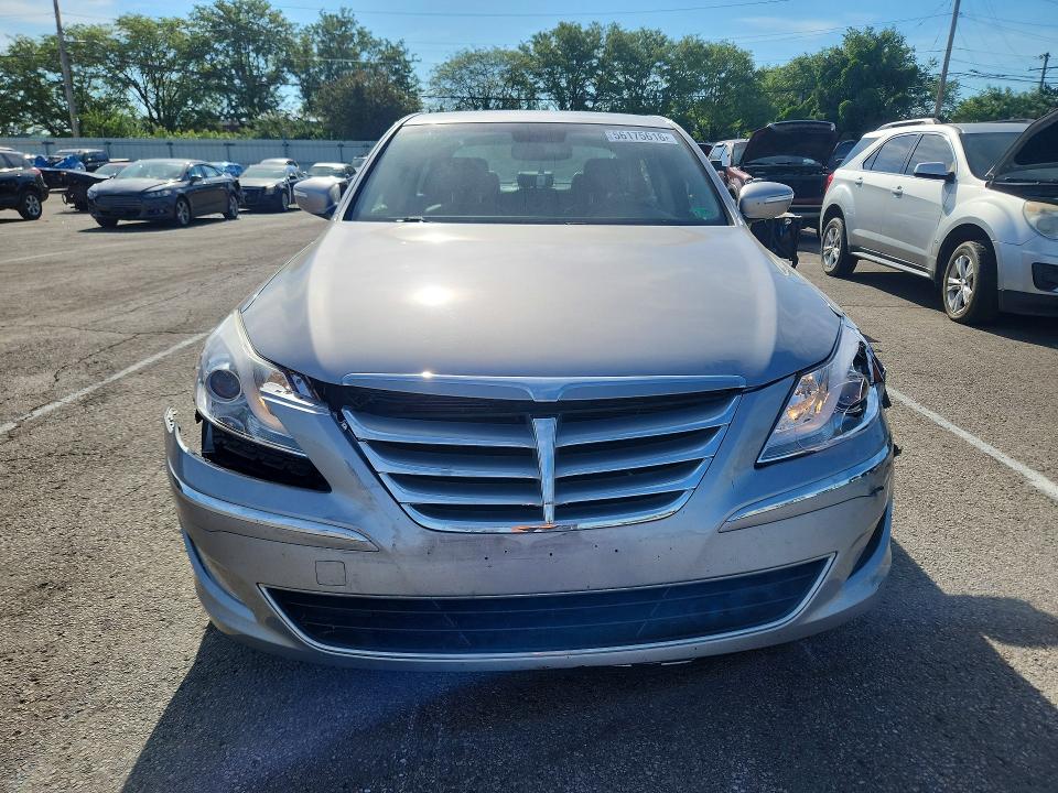 2013 Hyundai Genesis VIN KMHGC4DD0DU250245 COPART salvage auction — FRONT END, Oh - Cert Of Title-Salvage, sold $1,650 on 2026-07-17 (photo 5)