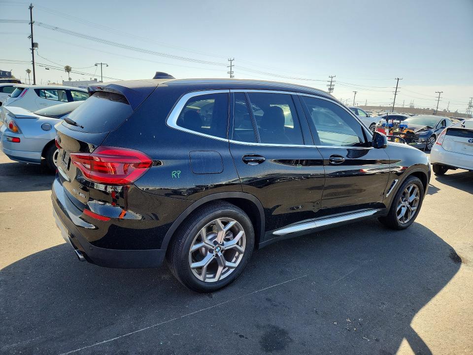 2020 BMW VIN 5UXTY3C04L9C87475 COPART salvage auction — SIDE, CA - SALVAGE CERTIFICATE, sold $8,000 on 2026-07-29 (photo 3)