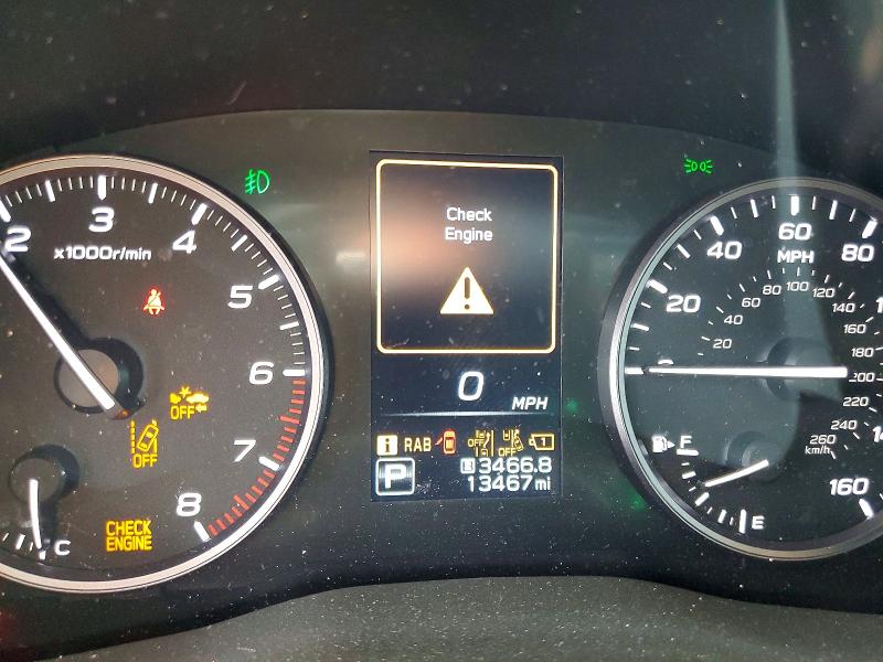 2025 Subaru Ascent VIN 4S4WMAFD2S3443424 COPART salvage auction — FRONT END, In - Cert Of Title-Salvage Title, sold $8,700 on 2026-07-20 (photo 9)