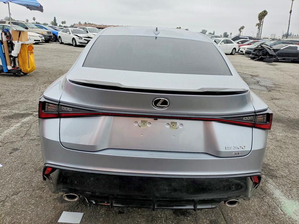 2025 Lexus Is VIN JTHB81F26S5054844 COPART salvage auction — VANDALISM, Ca - Salvage Certificate, sold $18,200 on 2026-07-24 (photo 6)