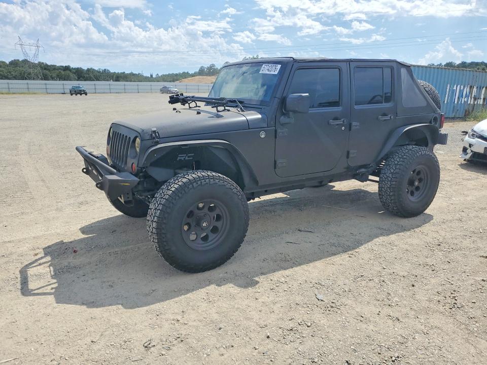 2009 Jeep Wrangler unlimited VIN 1J4GA39129L752913 — COPART salvage auction photo