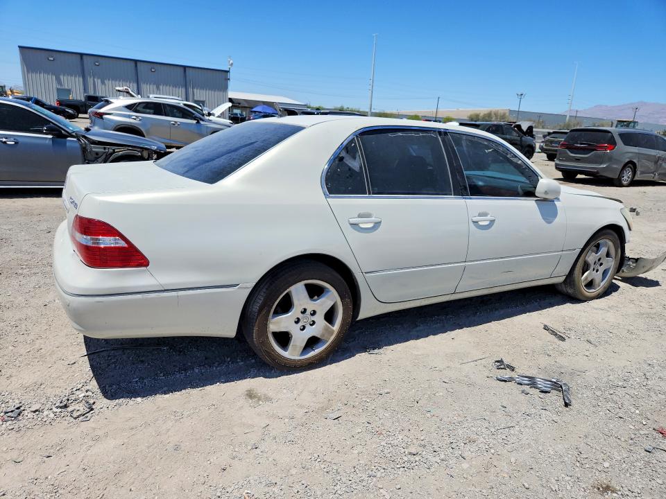2004 Lexus Ls VIN JTHBN36FX40129486 COPART salvage auction — FRONT END, Nv - Salvage Title, sold $125 on 2026-07-21 (photo 3)