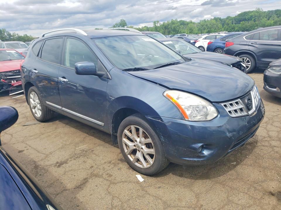 2013 Nissan Rogue VIN JN8AS5MVXDW630598 COPART salvage auction — FRONT END, Ct - Cert Of Title-Salvage, sold $525 on 2026-07-02 (photo 4)