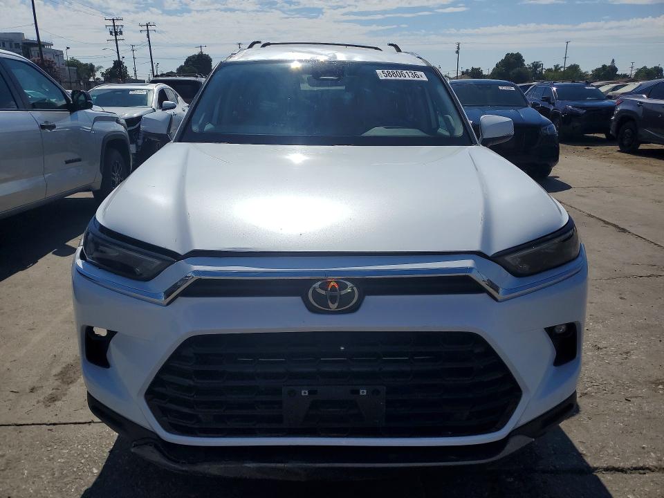 2024 Toyota Highlander VIN 5TDAAAB50RS069250 COPART salvage auction — ROOF, Ca - Salvage Certificate, sold $24,600 on 2026-07-09 (photo 5)