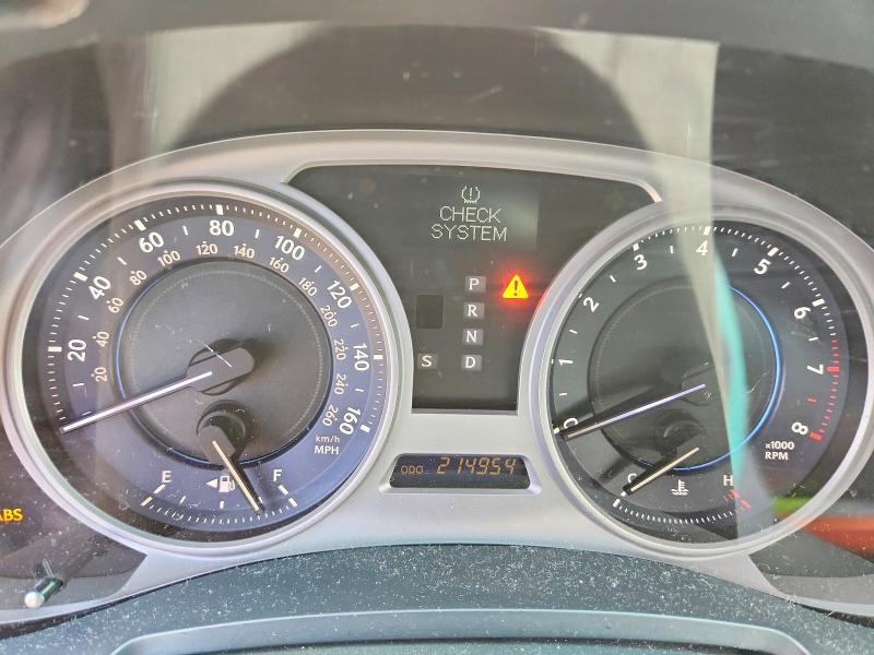 2008 Lexus Is VIN JTHBK262282082349 COPART salvage auction — REAR END, Tx - Salvage Vehicle Title, sold $550 on 2026-07-13 (photo 9)