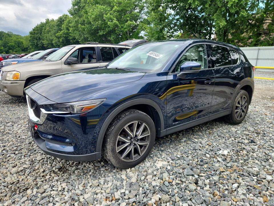 2018 Mazda Cx-5 VIN JM3KFBDM7J0361847 COPART salvage auction — REAR END, MA - CERT OF TITLE-SALVAGE, sold $7,100 on 2026-07-29 (photo 1)