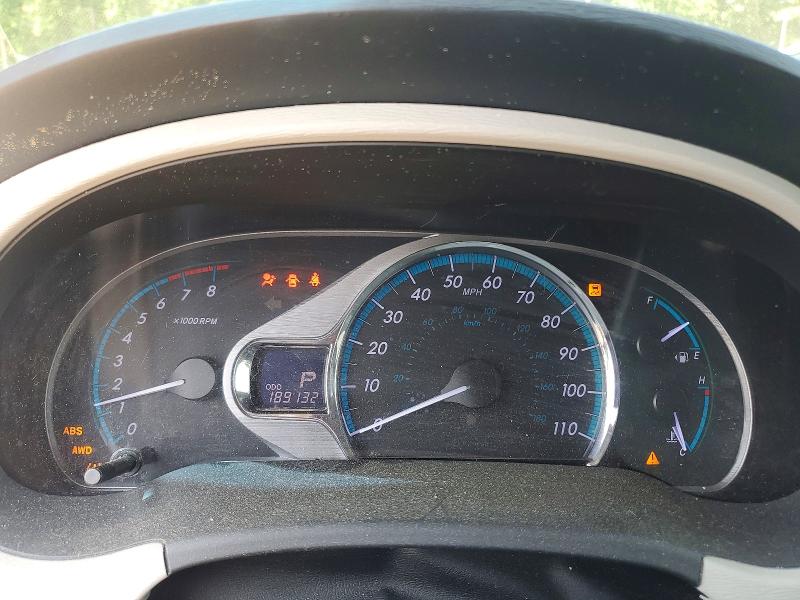 2014 Toyota Sienna VIN 5TDDK3DC0ES078543 COPART salvage auction — ALL OVER, CT - CERT OF TITLE-SALVAGE, sold $1,700 on 2026-07-16 (photo 9)