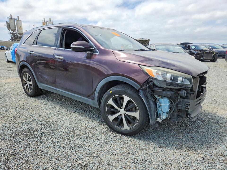 2016 Kia VIN 5XYPH4A13GG021130 COPART salvage auction — FRONT END, Ca - Salvage Certificate, sold $2,250 on 2026-07-31 (photo 4)