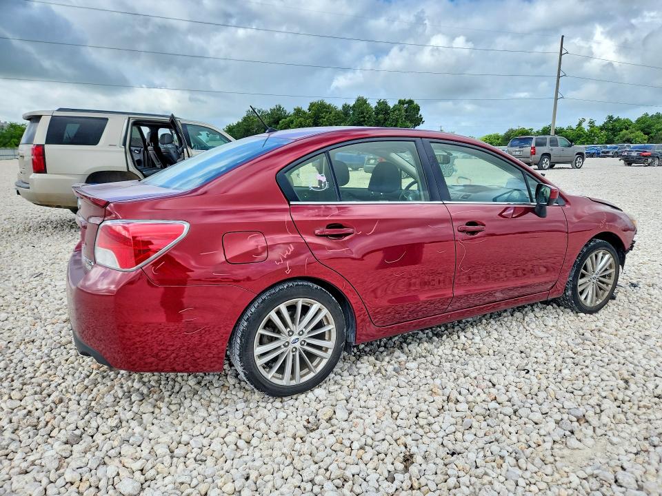 2016 Subaru Impreza VIN JF1GJAF67GH013732 COPART salvage auction — FRONT END, Tx - Salvage Vehicle Title, sold $70 on 2026-07-23 (photo 3)