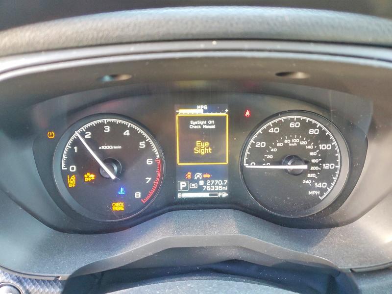2019 Subaru Forester VIN JF2SKAACXKH476926 COPART salvage auction — FRONT END, Md - Cert Of Salvage > 75% Damage, sold $2,050 on 2026-07-17 (photo 9)